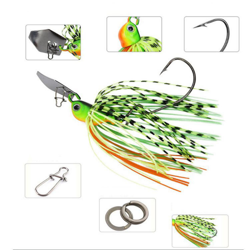 Chatter Bait 7g 9g 11g 14g 21g - Fishing Lure Swimbait avis et prix