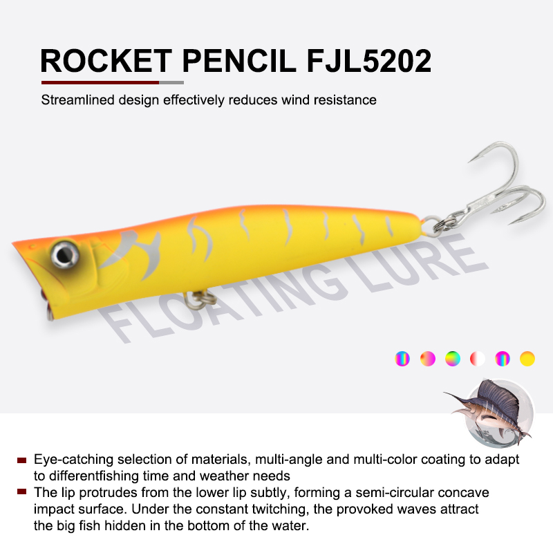 FJORD 140mm 51g Popper Fishing - Fishing Lure Popper avis et prix