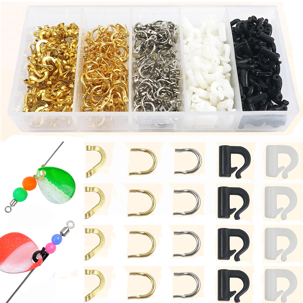 300Pcs Fishing Spinner Clevis  - Fishing Lure Blade Bait avis et prix