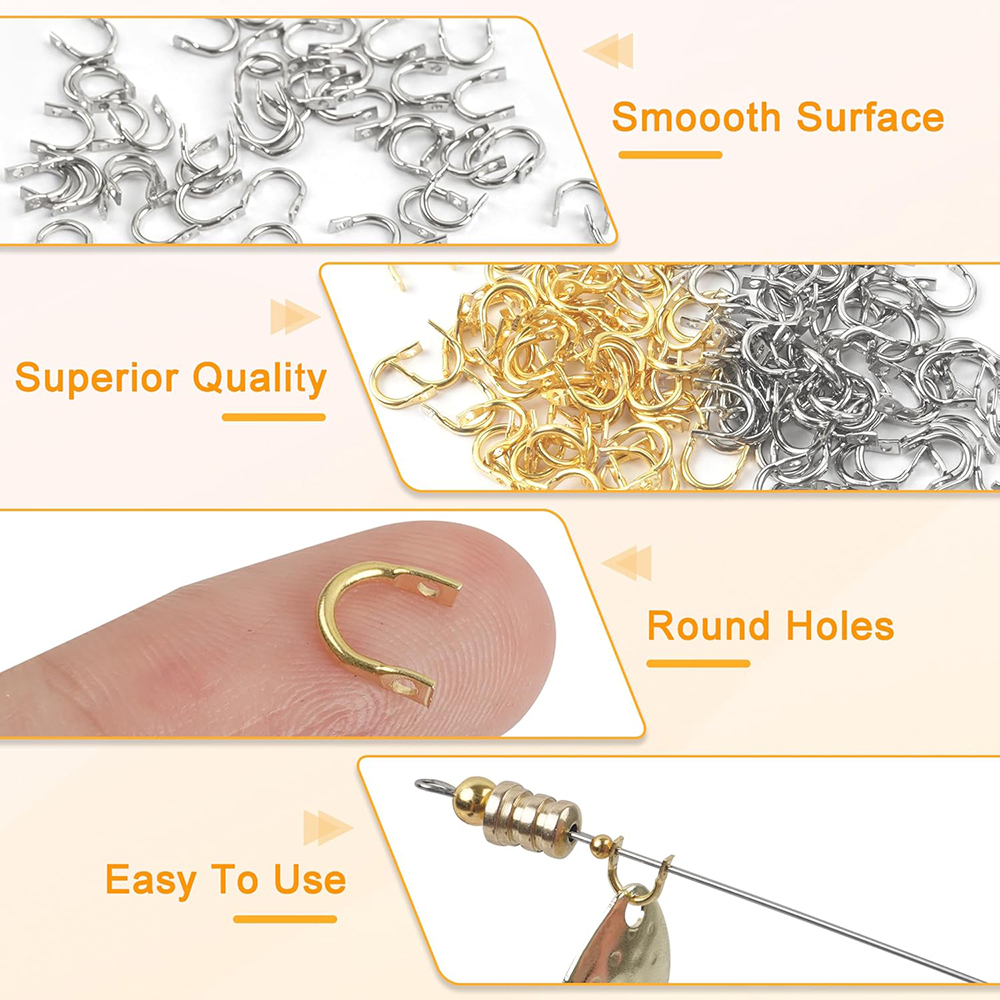 300Pcs Fishing Spinner Clevis  - Fishing Lure Blade Bait avis et prix