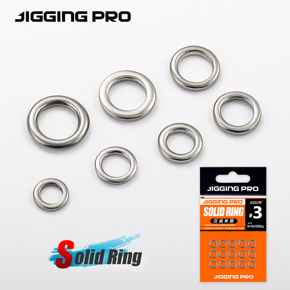 JIGGING PRO Fishing Solid Ring - Fishing Lure Jig avis et prix