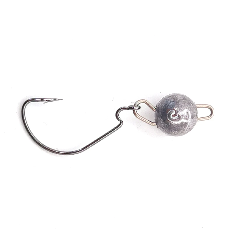 OUTKIT 10pcs/lot Lead Head Sin - Fishing Lure Accessories avis et prix