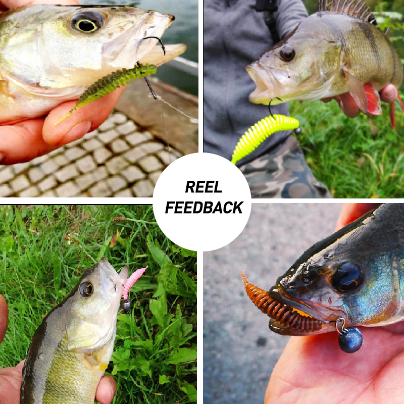 ESFISHING Fishing Tiny Worm Ba - Fishing Lure Soft Plastic avis et prix