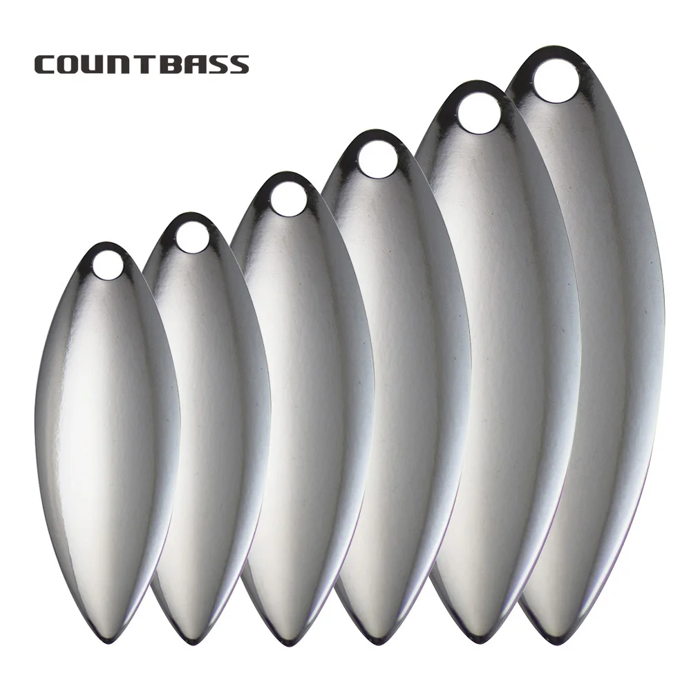 Countbass 50pcs Size 1-6 Nicke - Fishing Lure Blade Bait avis et prix