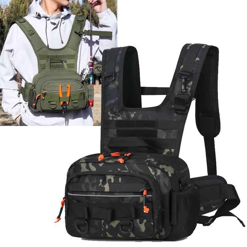 Men Chest Bag Tactical Fishing - Fishing Lure Box avis et prix