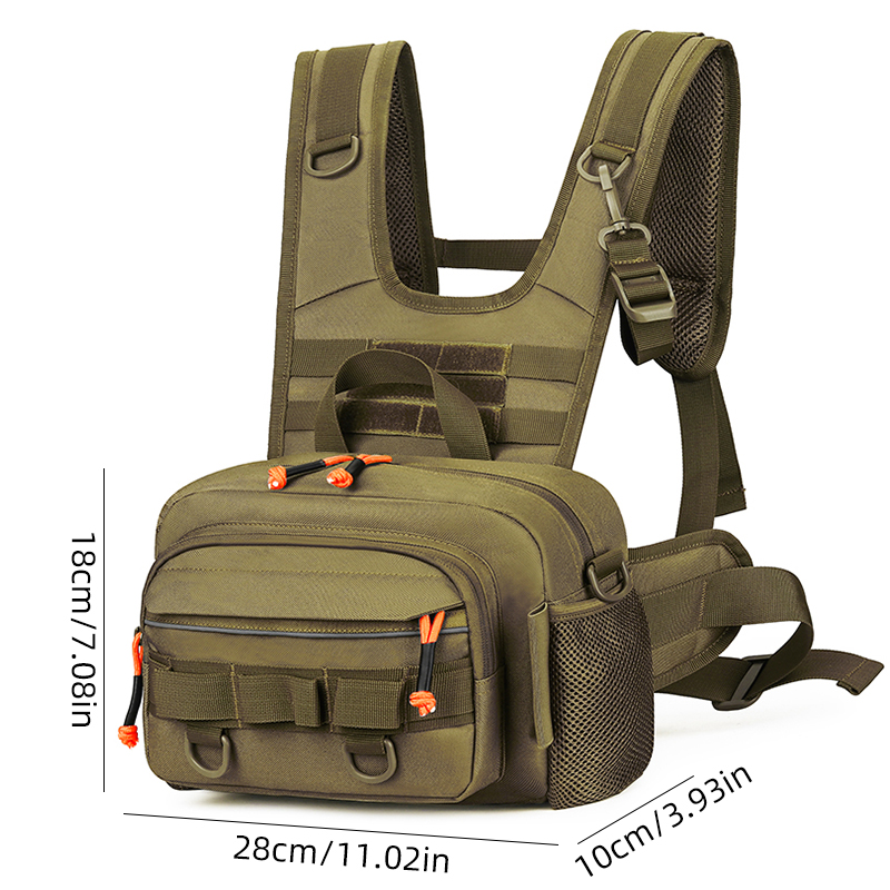 Men Chest Bag Tactical Fishing - Fishing Lure Box avis et prix