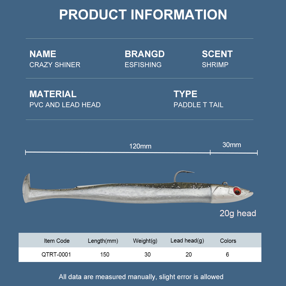 ESFISHING Soft Fishing Lures L - Fishing Lure Soft Plastic avis et prix