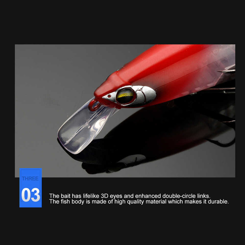 JOHNCOO Floating Minnow 130mm  - Fishing Lure Blade Bait avis et prix
