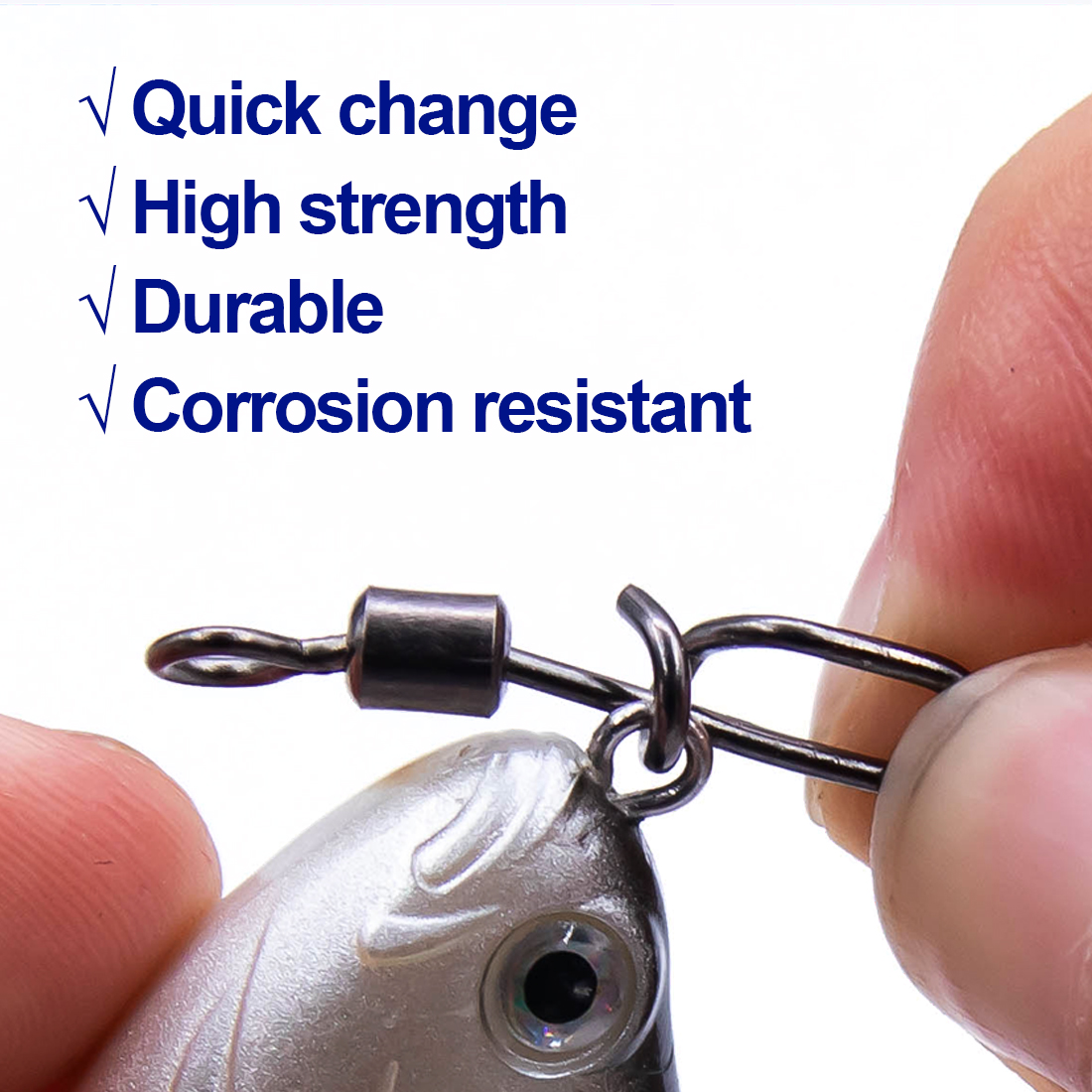FishTrip Fishing Swivel Snap T - Fishing Lure Accessories avis et prix