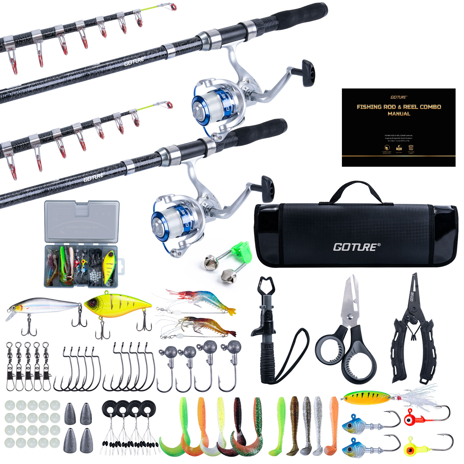 Goture Double Spinning Fishing - Fishing Lure Spinner avis et prix
