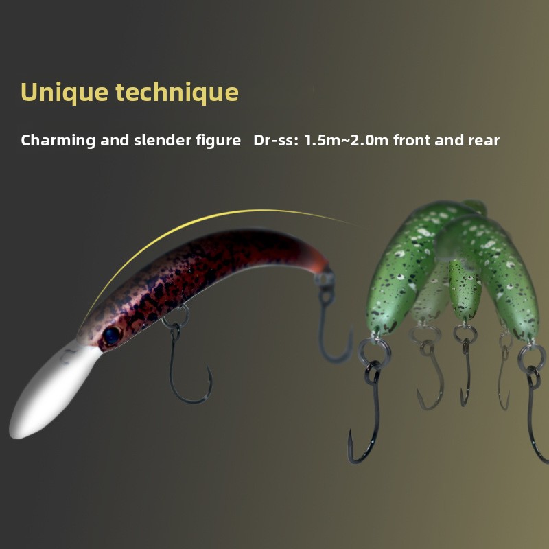 MUKUN 1PCS Mini Minnow Wobbler - Fishing Lure Popper avis et prix