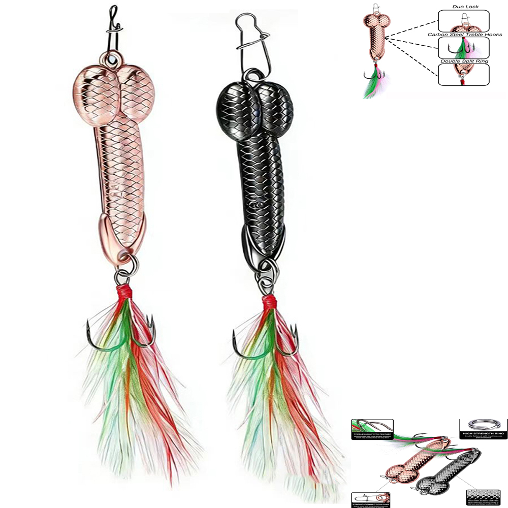Metal Penis VIB Fishing Lure 3 - Fishing Lure Blade Bait avis et prix