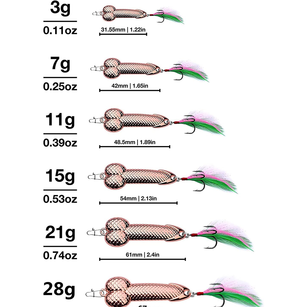 Metal Penis VIB Fishing Lure 3 - Fishing Lure Blade Bait avis et prix
