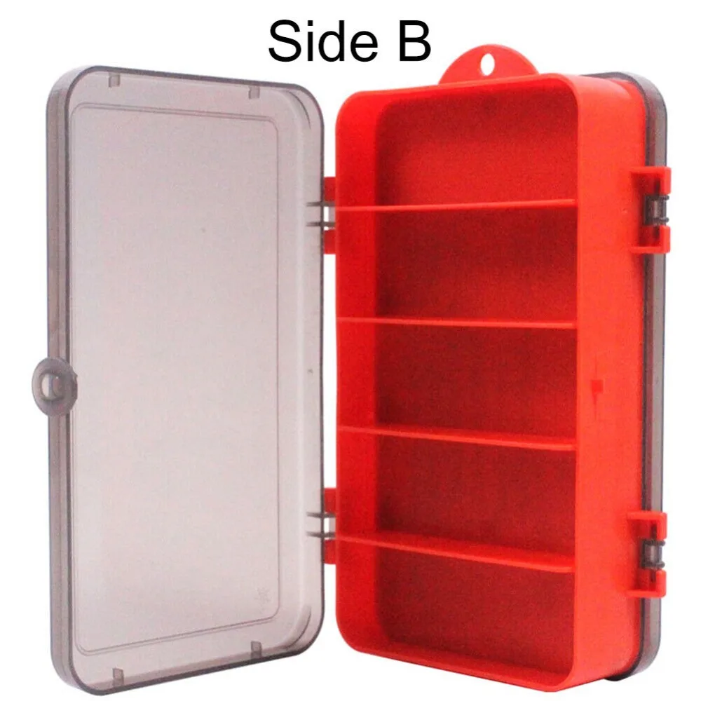 Portable Double Sided Split Ba - Fishing Lure Soft Plastic avis et prix