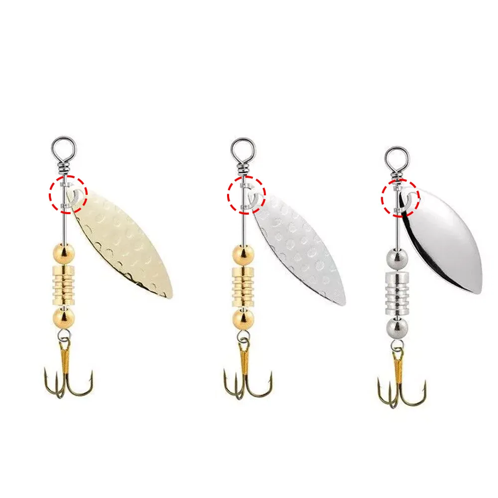 100pcs Fishing U Shaped Fixed  - Fishing Lure Spinner avis et prix
