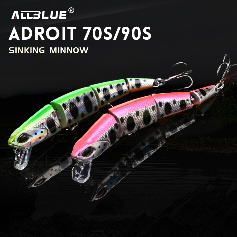 ALLBLUE Professional Jointed S - Fishing Lure Jerkbait avis et prix