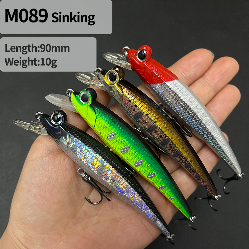 90mm 10g Slow Sinking Jerkbait - Fishing Lure Jerkbait avis et prix